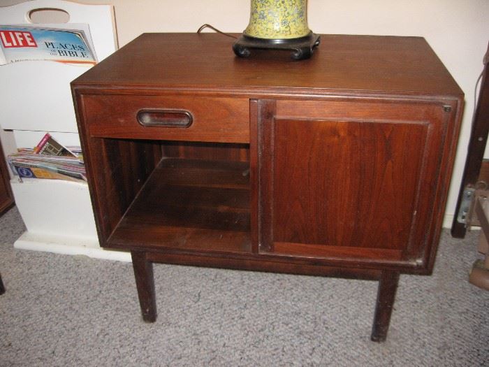 Two Mid Century Matching Night Stands...