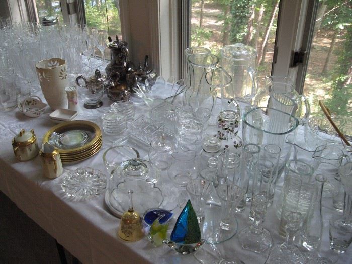 Glassware...