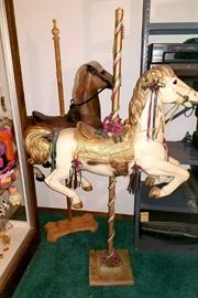 Beautiful Carousel Horses