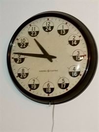 Vintage General Electric Industrial Clock
