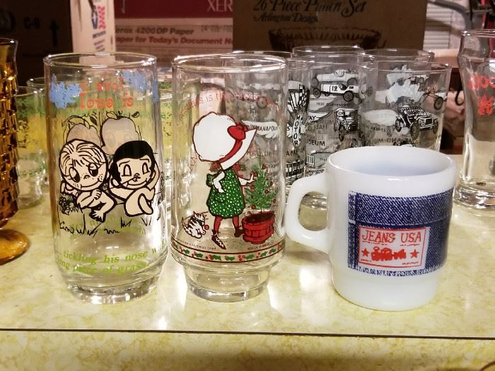 Many Collectible Glass Sets