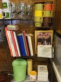 Vintage Cookbooks & Tupperware