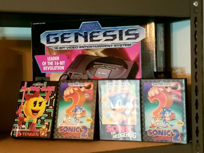 Genesis Game System & Games