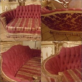Victorian couch antique