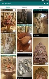 Antique clocks, antique grandfather clocks, Italian furniture set and Italian figurines and antique tapestries  come on wool rugs with porcelain decor for your home.