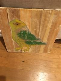 3 of 3 bird painting $25