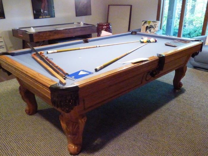 Bridgeport Pool Table with accessories. Original price 2400.00. Our price 750.00. This is an item that qualifies for pre-sale. Text or email me for more info.