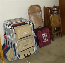 Folding chairs