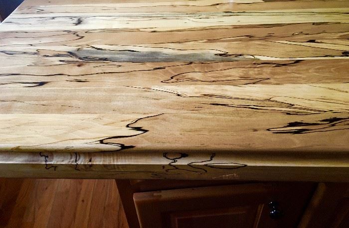 Exotic Wood Cutting Board with beveled edge, extra large