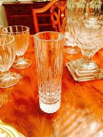 Faberge crystal vase