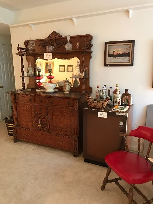 Antique server/buffet -perfect for bed and breakfast ! 