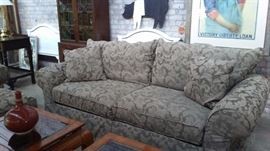 Couch Oversized Chair and Ottoman