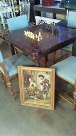 Chess Table
Antique Chairs