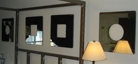 Circle & square mirrors
