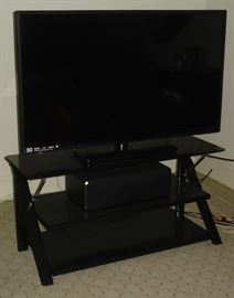 TV, TV stand