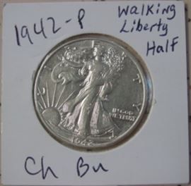 1942-P Walking Liberty Half Dollar
