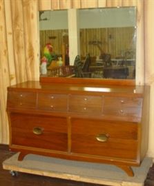 1950's - 1960's Walnut Dresser
