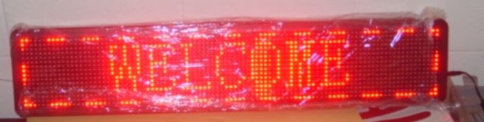 Programmable Lighted Sign