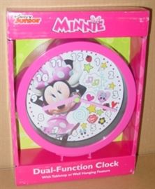 Disney Minnie Mouse Clock