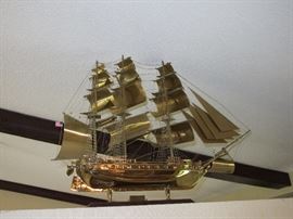 Brass ship