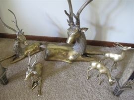 Brass deer