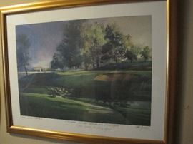 17th Green at Hazeltine National Golf Course 1991 US Open