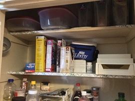 Pantry contents