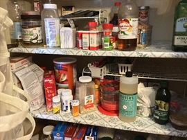 Pantry contents
