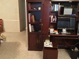 Desk, computer equipment and miscellaneous items desk can be separate pieces or all together - all matching!