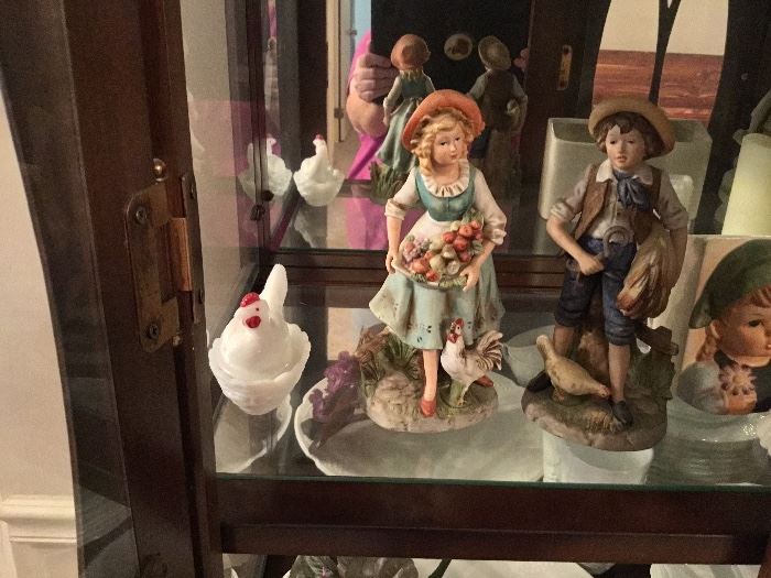 Some of the contents of the China cabinet