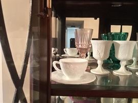 Some of the contents of the China cabinet