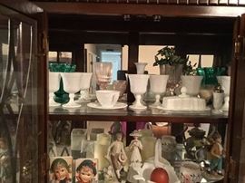 Some of the contents of the China cabinet