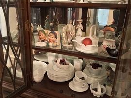 Some of the contents of the China cabinet
