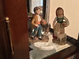 Some of the contents of the China cabinet