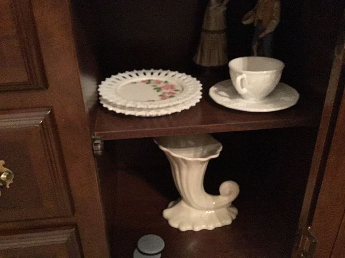 More of the contents of the China cabinet