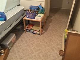 Small table & contents