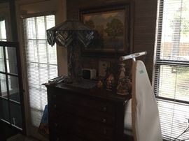 Great lamp with other items in Master BR