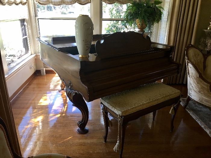 Louis XV antique Grand Piano 