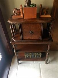 Antique bedside cabinet 