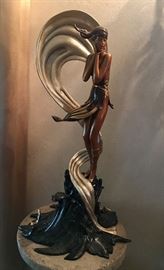 Original Erte bronze sculpture 