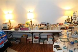 Lots of Books!  Four Boxes of Music