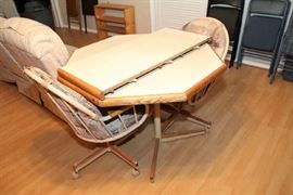 Kitchen Table, 1 Leaf, 2 Chairs