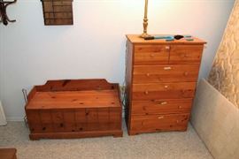 Blanket Chest, Chest of Drawers