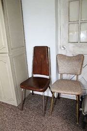 Retro Straight Back Kitchen Chairs