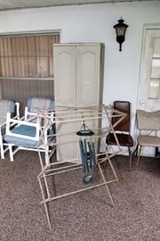 Clothing Rack for Drying, Chimes, Storage Cabinet
