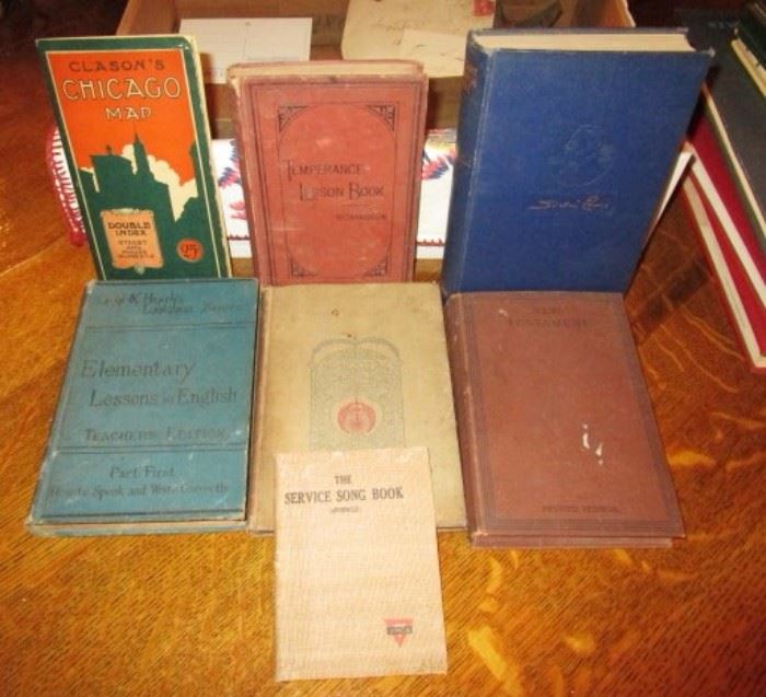 Antique/vintage books