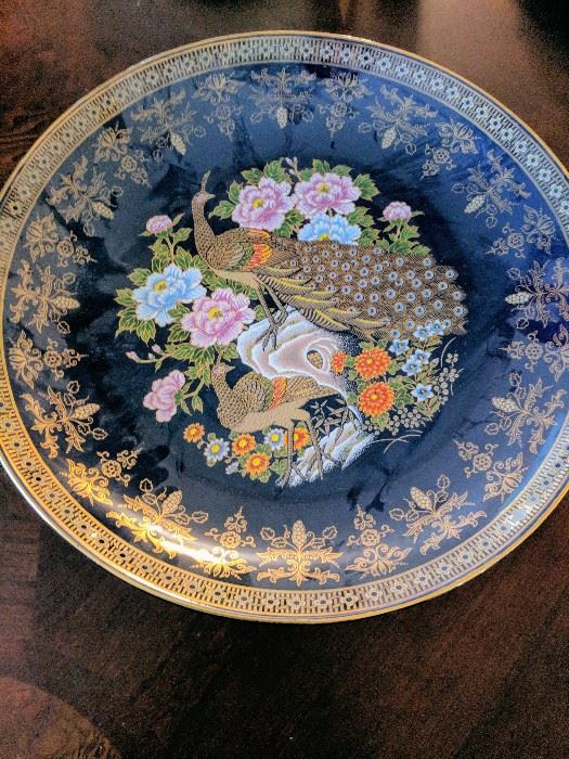 Japanese porcelain large platter