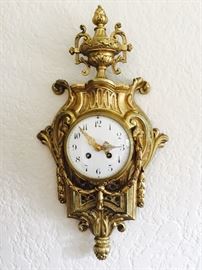 Early French Brass Clock