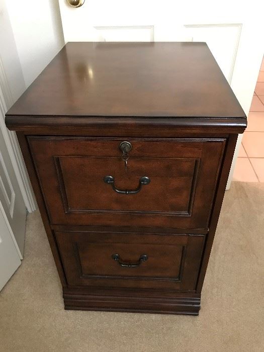 Nice Solid Wood File Cabinet