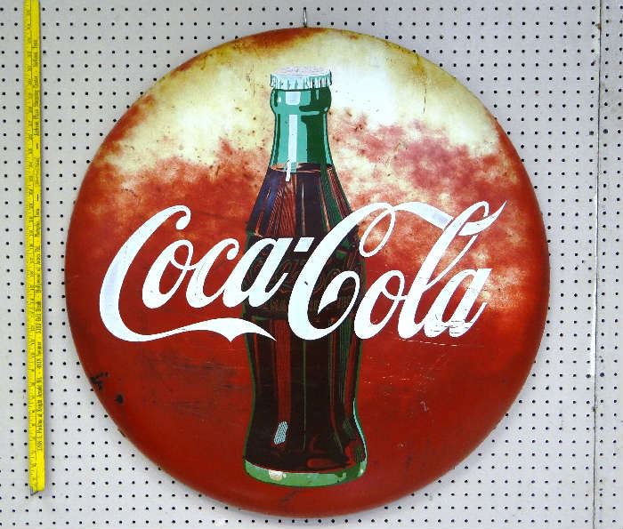 1955 Coke Button 36"